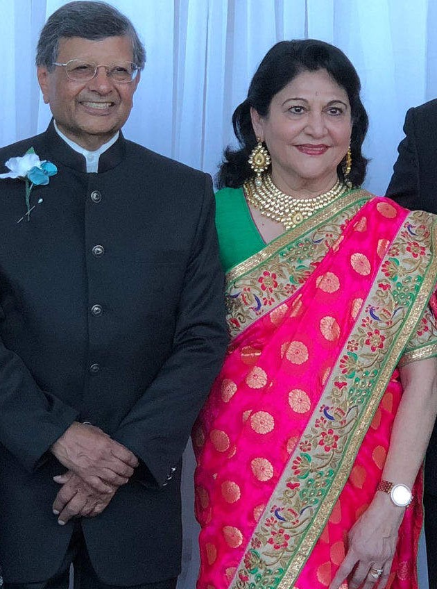 Madhu and Jagdish Sheth