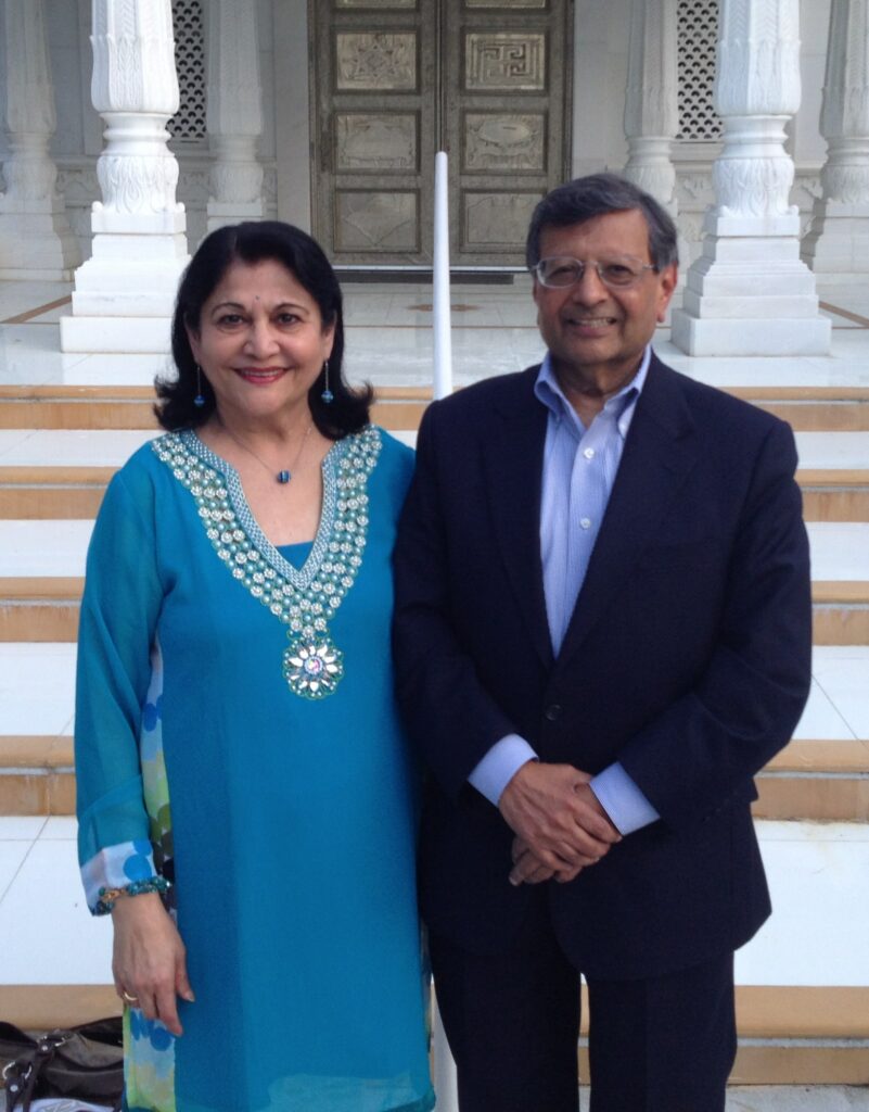 Madhu and Jagdish Sheth