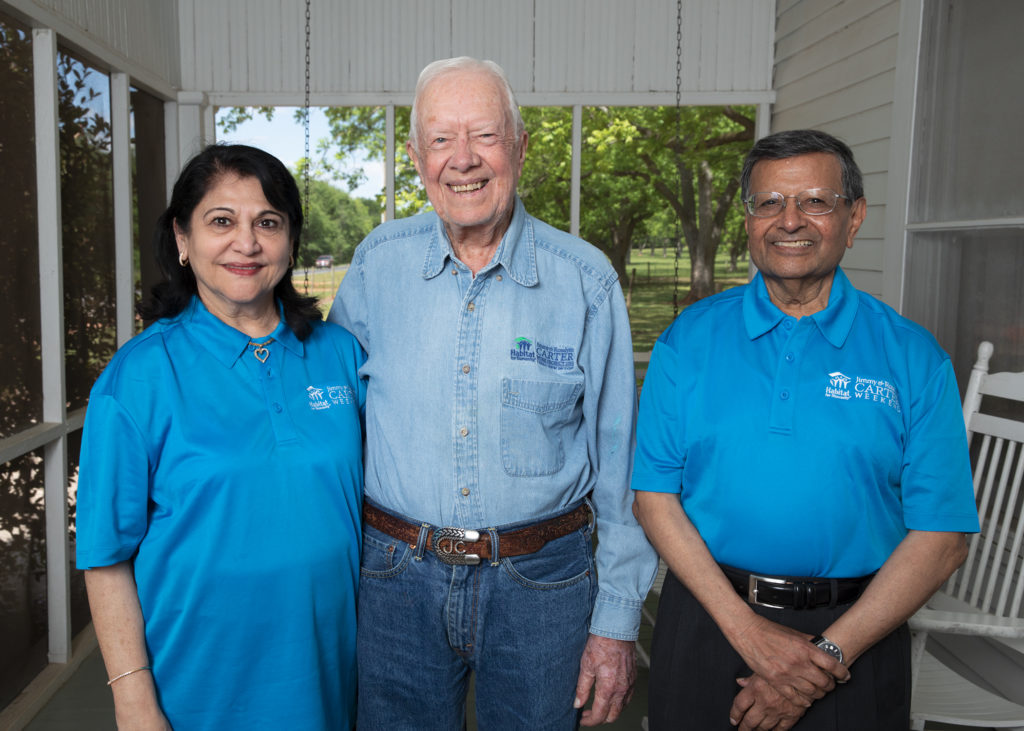 President Carter Jag Madhuri Sheth Plains